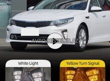 Kia Optima 2016-2018 LED duman farası (BlackBerry)